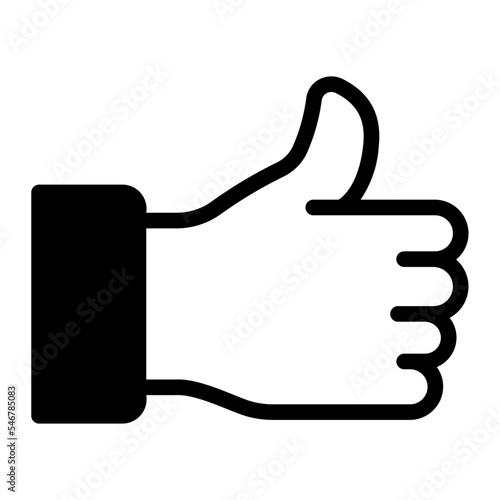 like glyph icon