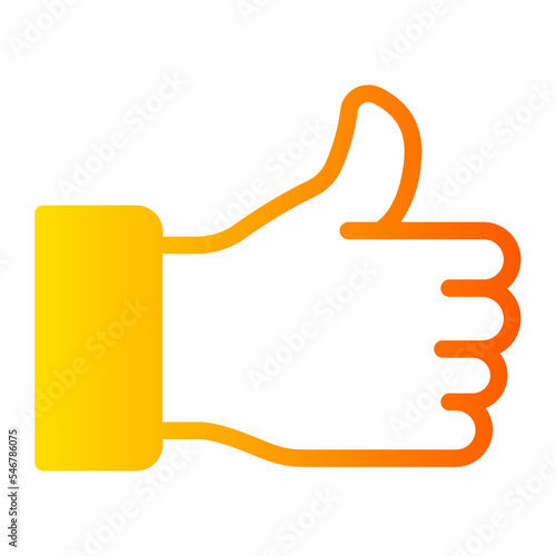 like gradient icon
