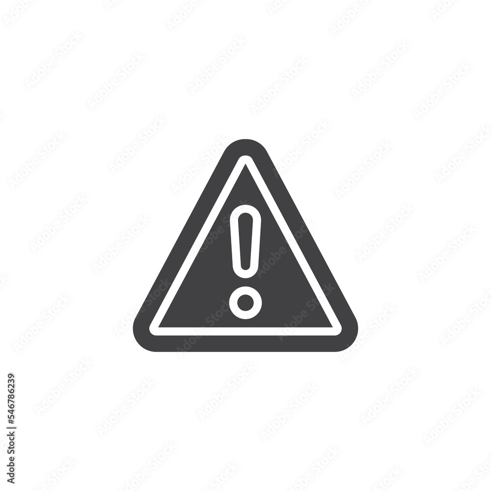 Caution, warning vector icon Caution, warning vector icon