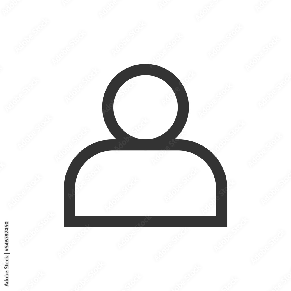 human simple icon in black color human simple icon in black color