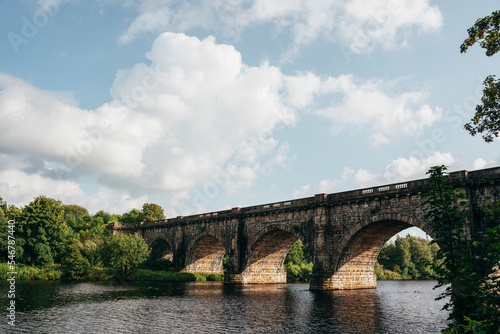 Lune Aqueduct in Summer photo