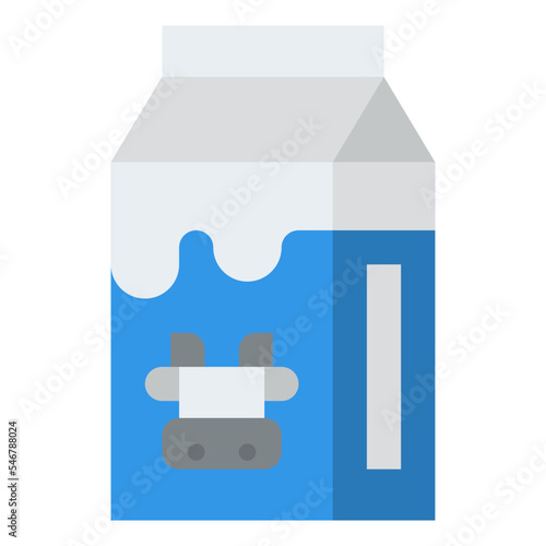 milk ingredient bakery food icon