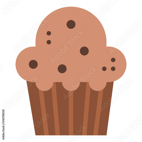 muffin sweets chocolate bakery icon