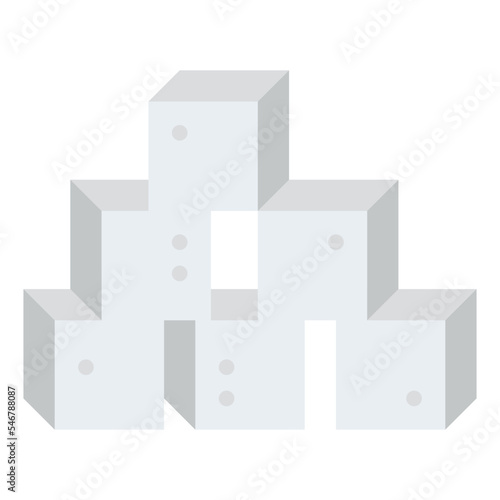 sugar ingredient bakery food icon