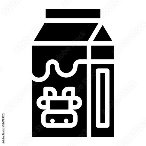 milk ingredient bakery food icon