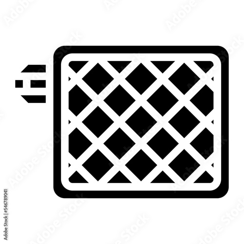 pot holder fabric baking tool protection icon