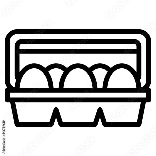 egg ingredient bakery food icon