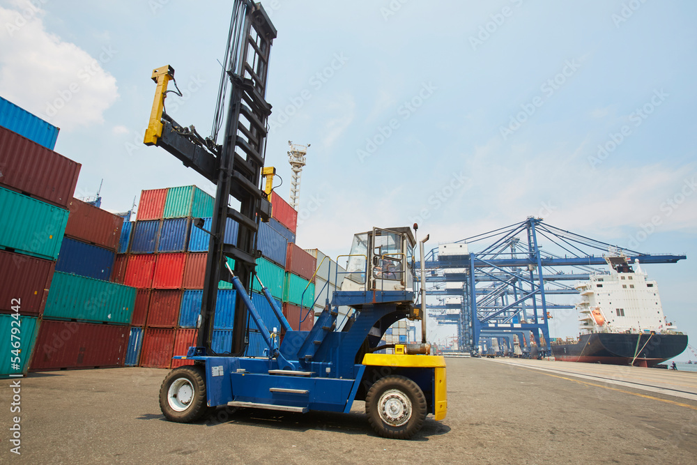 Container freight forklift Container freight forklift