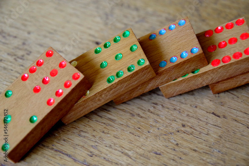 Fallen Dominoes photo