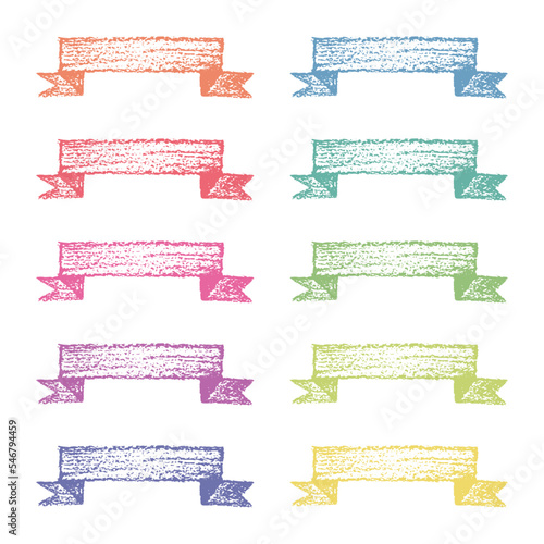 색연필 손그림 _ 타이틀 이름표 라벨 _ 01