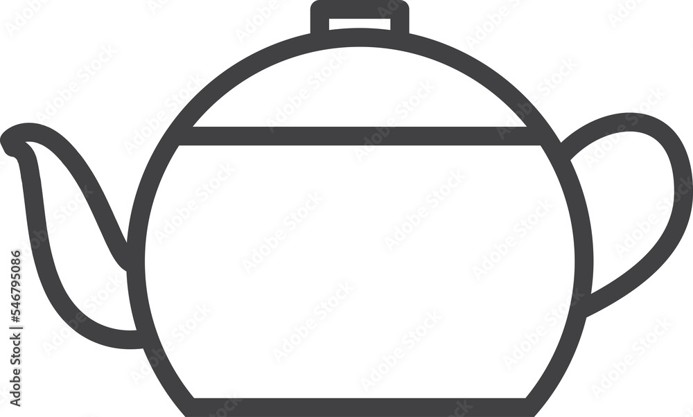 kitchenware icons line 