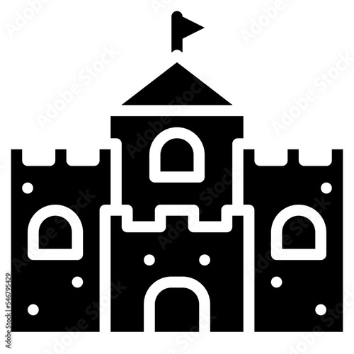 sand castle sand childhood beach icon