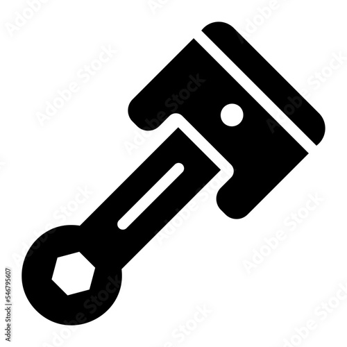 piston glyph icon