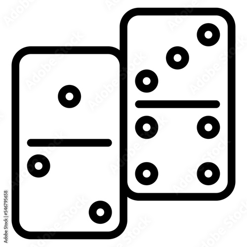 dominos game childhood toy icon