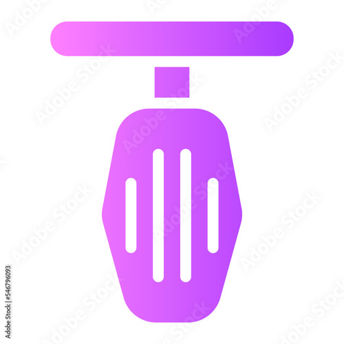 pedal gradient icon