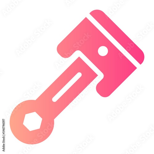 piston gradient icon