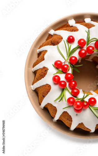 Festive holiday bundt cake ...