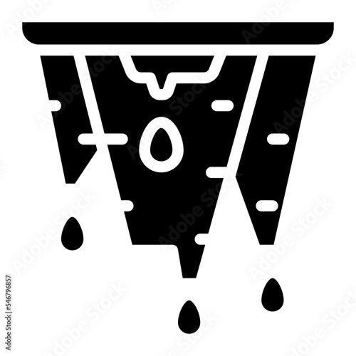icicle ice water winter icon