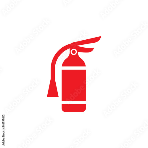 fire extinguisher icon. vector illustration logo design.