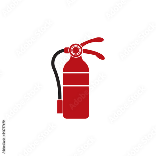 fire extinguisher icon. vector illustration logo design.
