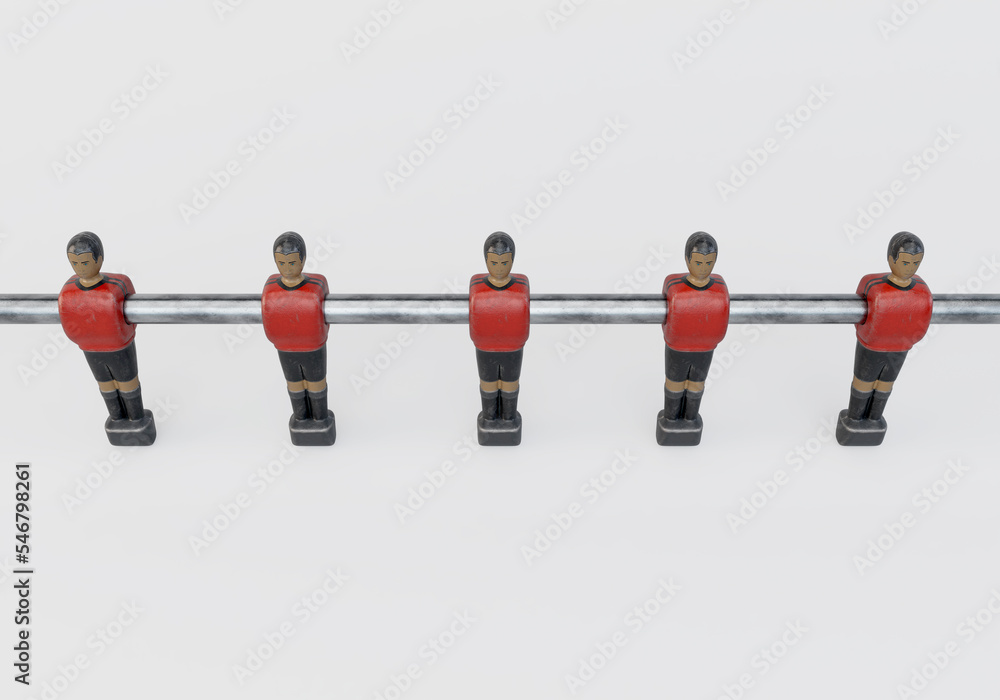 Obraz premium Belgium Foosball Team