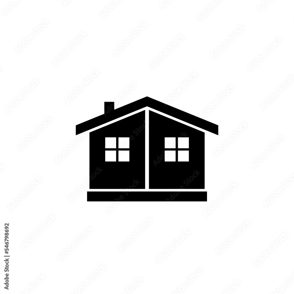 Modern Home Real estate roof logo isolated on white background Modern Home Real estate roof logo isolated on white background