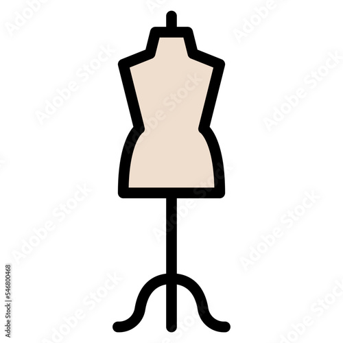 tailor dummy fashion sewing tailoring icon