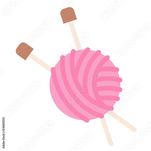 yarn knitting needle sewing handcraft icon