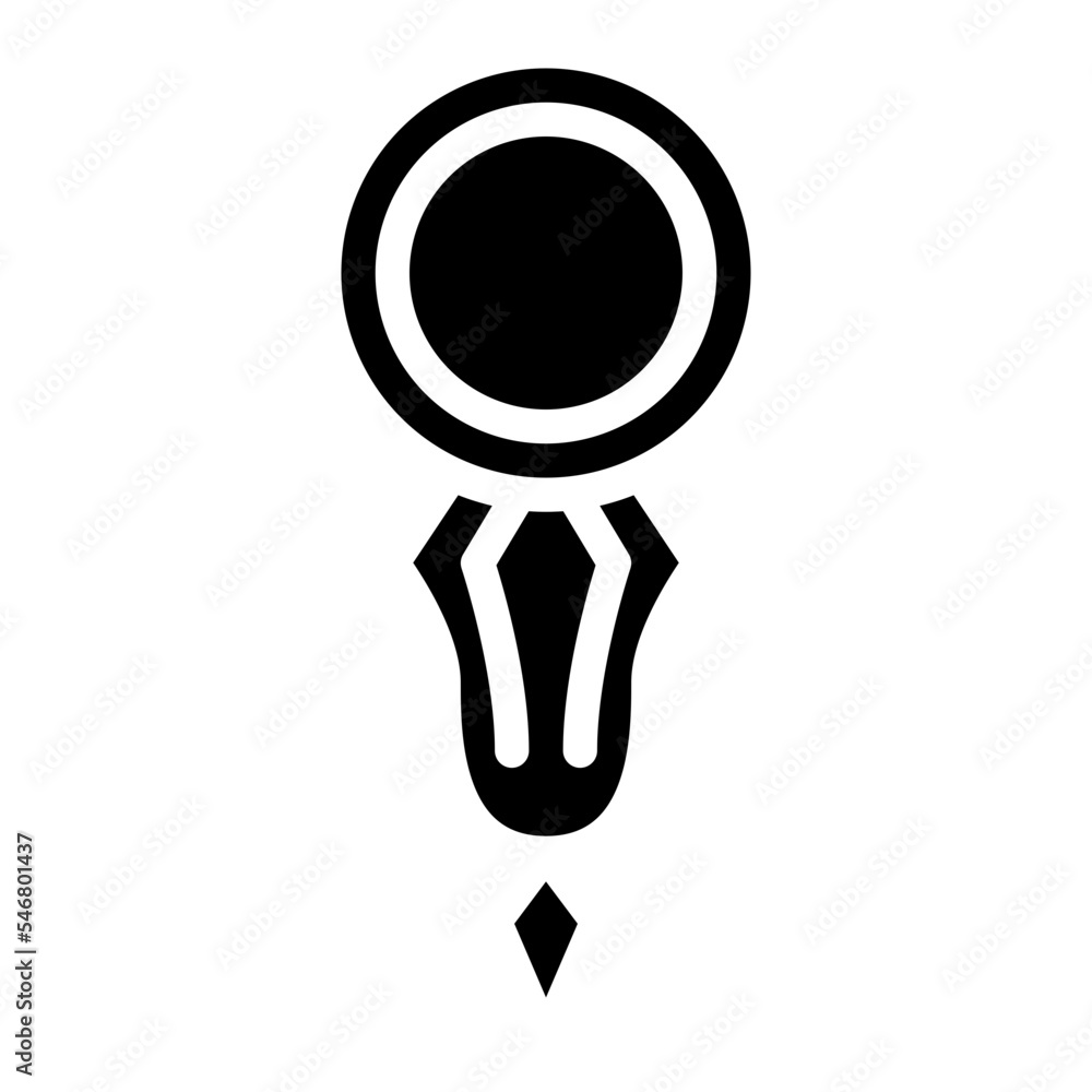 needle threader fashion design sewing tailoring icon needle threader fashion design sewing tailoring icon
