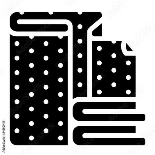 fabric cloth sewing tailoring icon