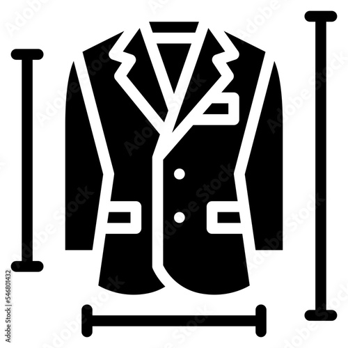 measure suit sewing tailoring icon