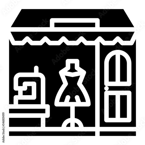 sewing shop fashion sewing tailoring icon