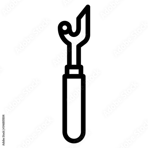seam ripper sewing tool tailoring icon
