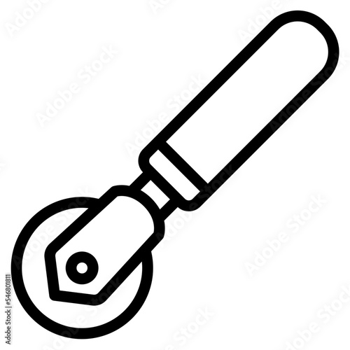 seam roller sewing tailoring fabric icon