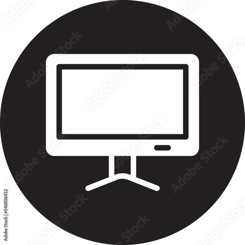 television glyph icon