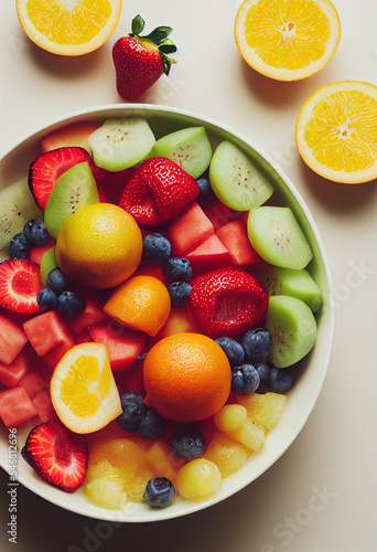 mix fruit   fruit salad strawberry   kivi