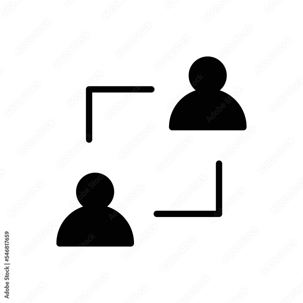 Vector of glyph icons related to business process, team work and human resource management. Mono line pictograms and infographics design elements Vector of glyph icons related to business process, team work and human resource management. Mono line pictograms and infographics design elements