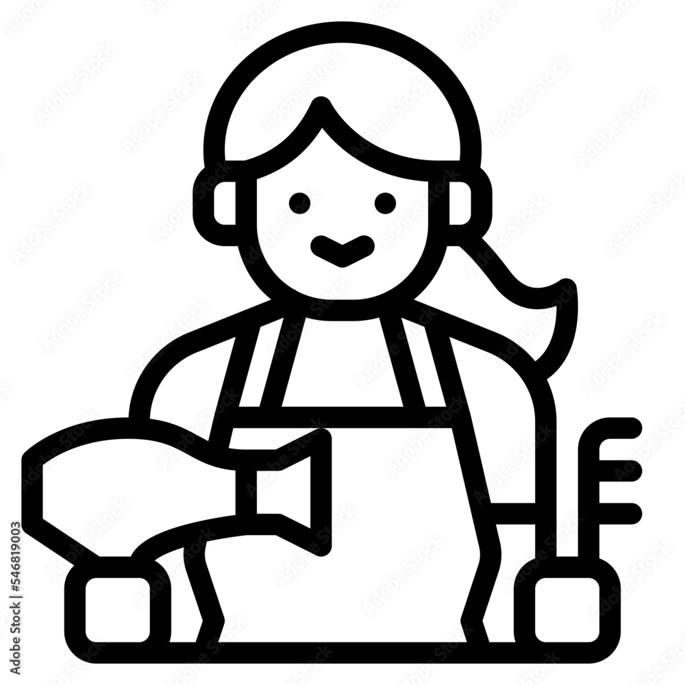 hairdresser hair salon haircut woman icon hairdresser hair salon haircut woman icon