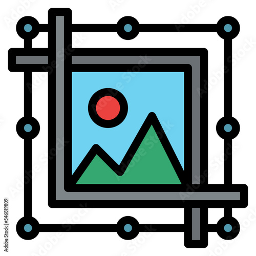 cropping photography photo photograph icon
