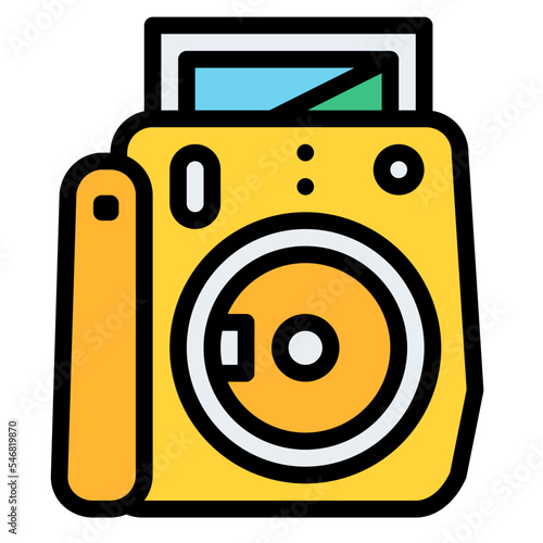 instant camera photography photo photograph icon