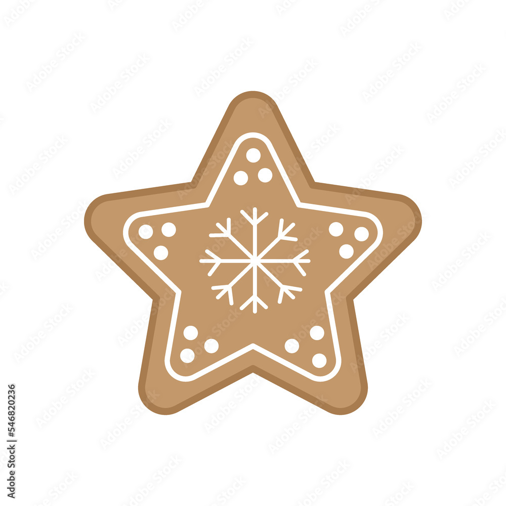 PNG illustration of cute gingerbread cookie isolated on transparent background. PNG illustration of cute gingerbread cookie isolated on transparent background.