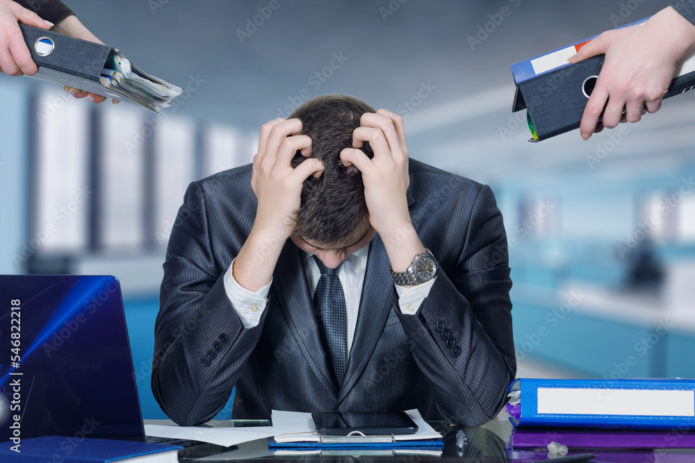 © natali_mis - Concept of problem in business. © natali_mis - Concept of problem in business.