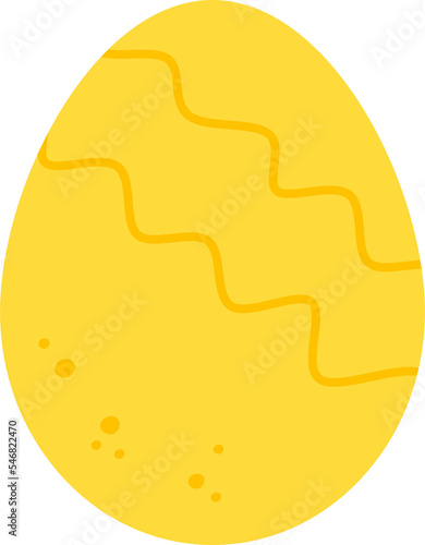 eggs for a happy Easter with patterns