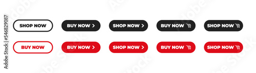 Buy now ,red icon . Button vector. Web button illustration. Buy now button with shopping cart. Shop now. Big collection. 