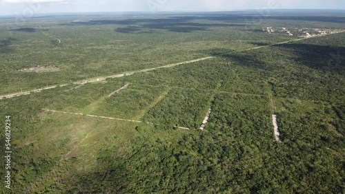 Highway nature mexico merida yucatan aerial view drone nature sunset beautiful
