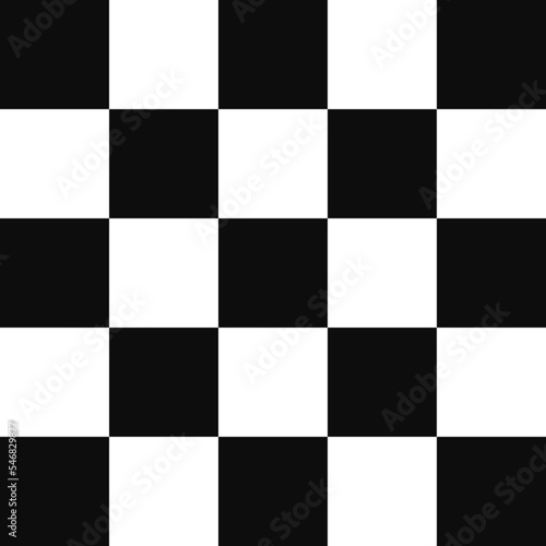 Racing checkered flag vector squared illustration