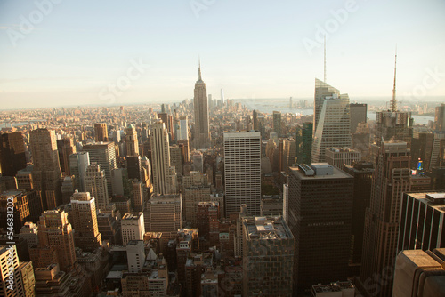 Cityscape of New York City, USA photo