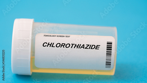 Chlorothiazide. Chlorothiazide toxicology screen urine tests for doping and drugs photo