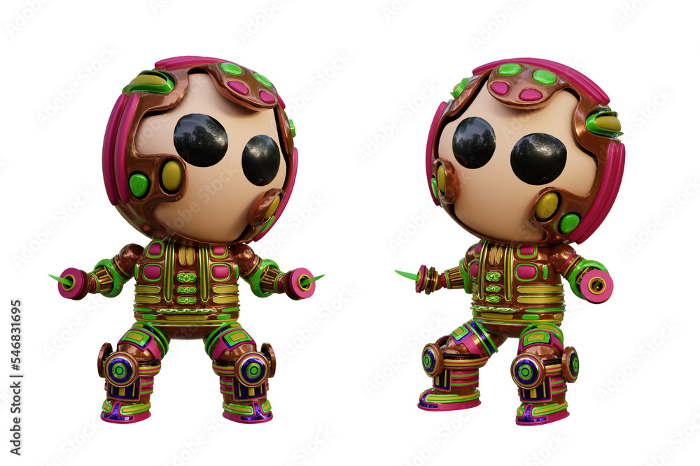 3D RENDERING PNG ILLUSTRATION. CUTE DESIGN ROBOT CYBORG ANDROID CHARACTER ISOLATED WHITE BACKGROUND. SPACEMAN ASTRONAUT CARTOON METAL PLASTIC AI MACHINE TECHNOLOGY GAME MODEL FIGURE ART TOY. 3D RENDERING PNG ILLUSTRATION. CUTE DESIGN ROBOT CYBORG ANDROID CHARACTER ISOLATED WHITE BACKGROUND. SPACEMAN ASTRONAUT CARTOON METAL PLASTIC AI MACHINE TECHNOLOGY GAME MODEL FIGURE ART TOY.
