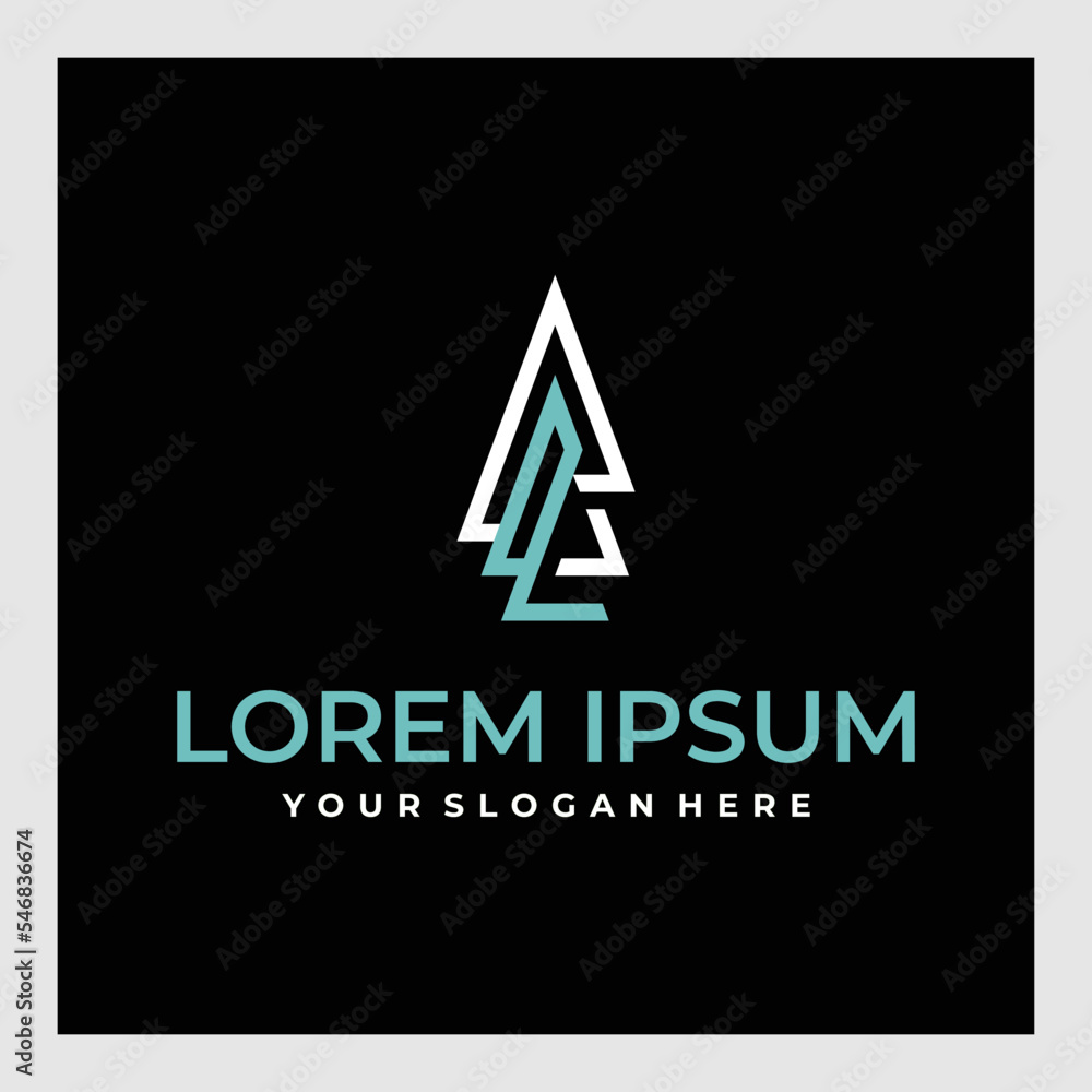 Pine with triangle symbol illustration.Pine Tree Logo Design Template. Vector Illustration. Pine with triangle symbol illustration.Pine Tree Logo Design Template. Vector Illustration.
